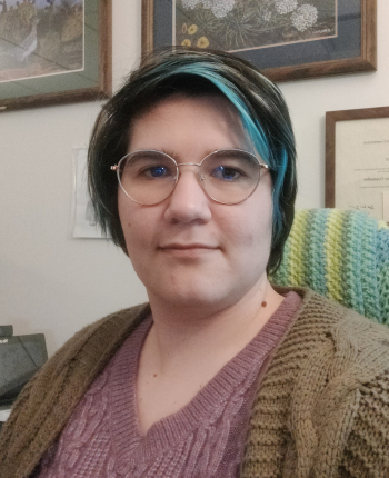 The bio image for fellow, Kristen Olivarez.